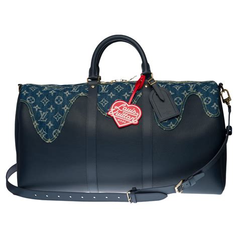 lv denim keepall|the keepall luggage.